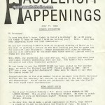 OriginalFanClub9 July 17, 1985 Summer Newsletter