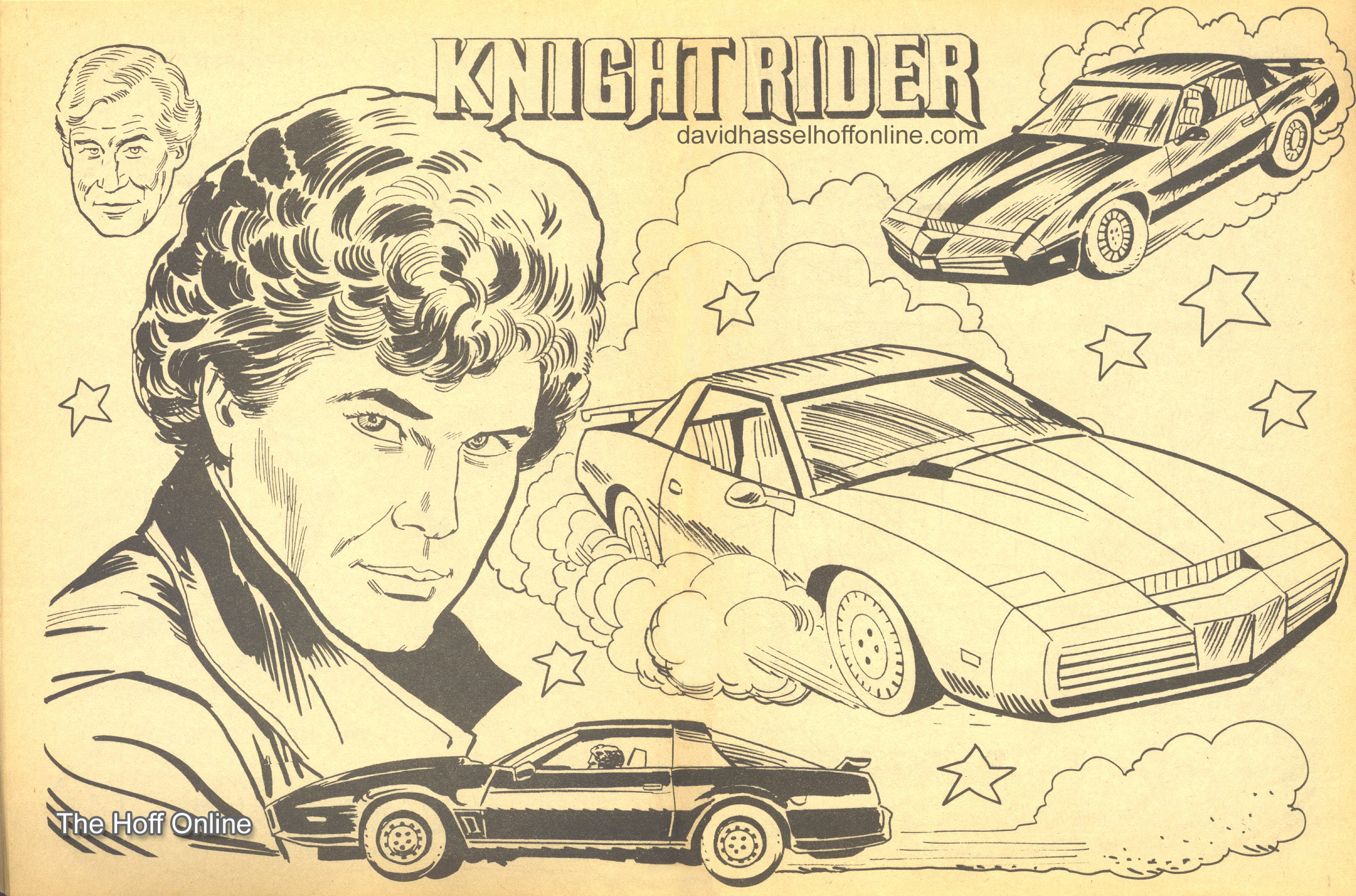 Coloring Pages | The Official David Hasselhoff Website