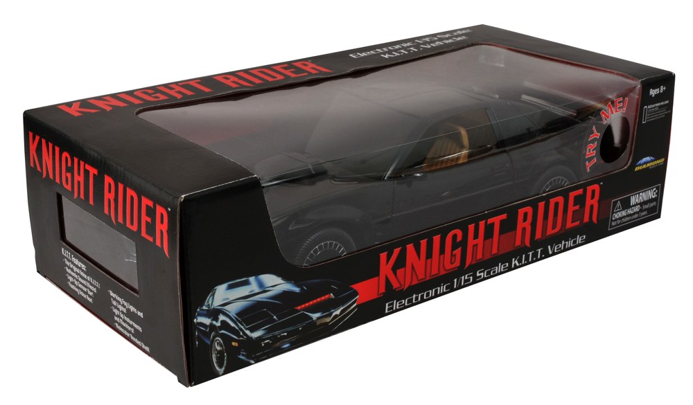 Knight Rider 1:15 Scale K.I.T.T. Electronic Vehicle Available November 28th!