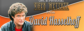 Win A Personalized Video Message From David!