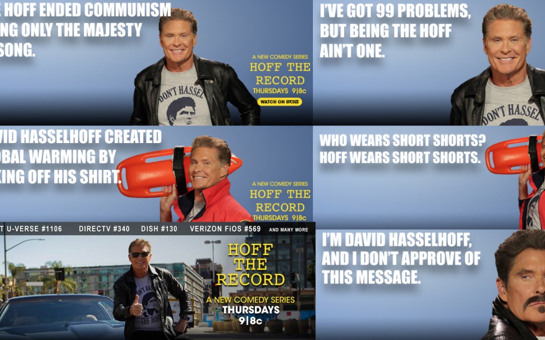 FaceBook Giveaway – Win A “Don’t Hassel The Hoff” T-Shirt!