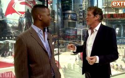Watch David’s Interview With Extra!