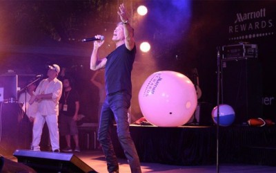 David Performs At The Hong Kong Sevens