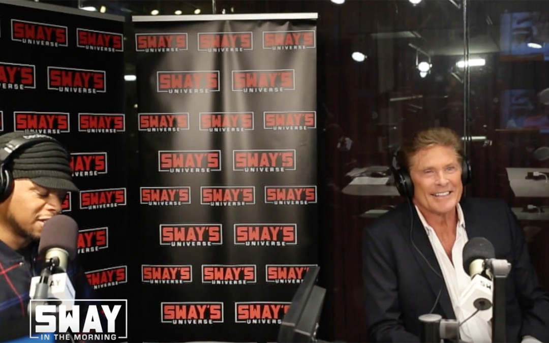 Watch David’s Interview With Sway In The Morning