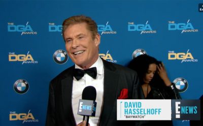 Watch David’s Interview With E! News