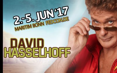 David Appearing At FedCon 26 In Bonn Germany This Weekend!