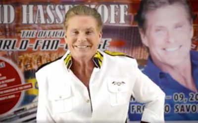 The Official David Hasselhoff World Fan Cruise Has Begun!