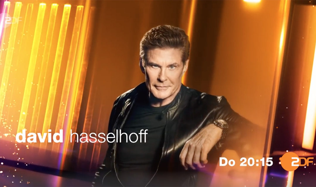 Watch David On Willkommen bei Carmen Nebel March 29th On ZDF In Germany!