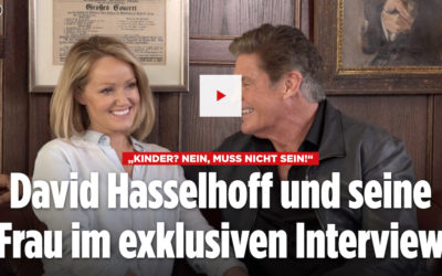 David And Hayley Interview With BILD